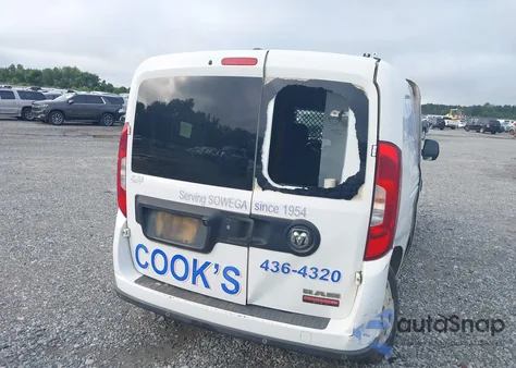 2016 Ram Promaster City Tradesman Slt z USA, uszkodzony, nr VIN ZFBERFBTXG6B60261